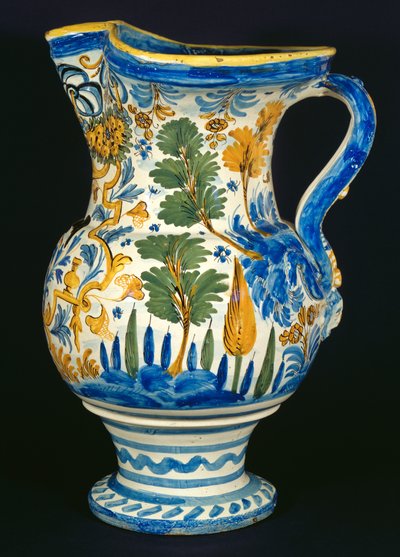 Trefoil-Spouted Wine Jug, from a Workshop in Pesaro by Italian School